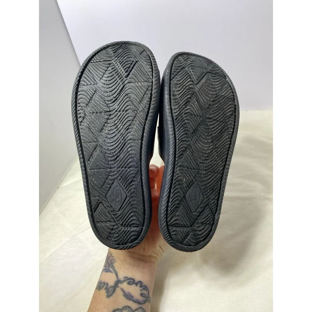 Chaco Chillos Kids Size 3K Black Slip On Outdoors Sport Slides JCH180337